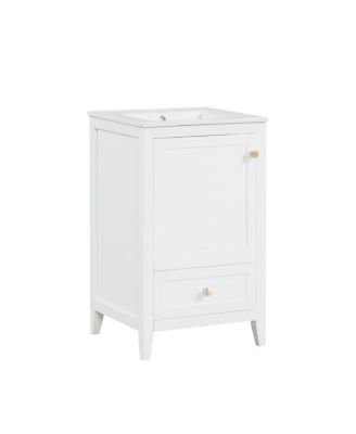 Modern Bathroom Vanity with Sink for Stylish Storage and Functionality