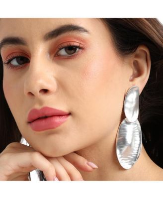 Oblong Drop Earrings