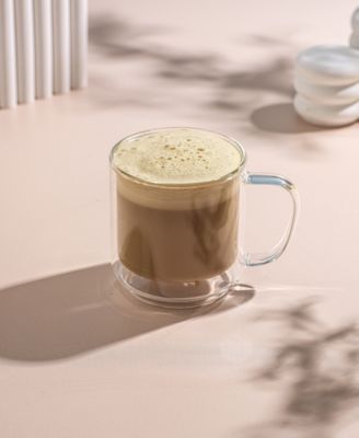 Haven Stackable Double Wall Glass Mugs, Set of 2