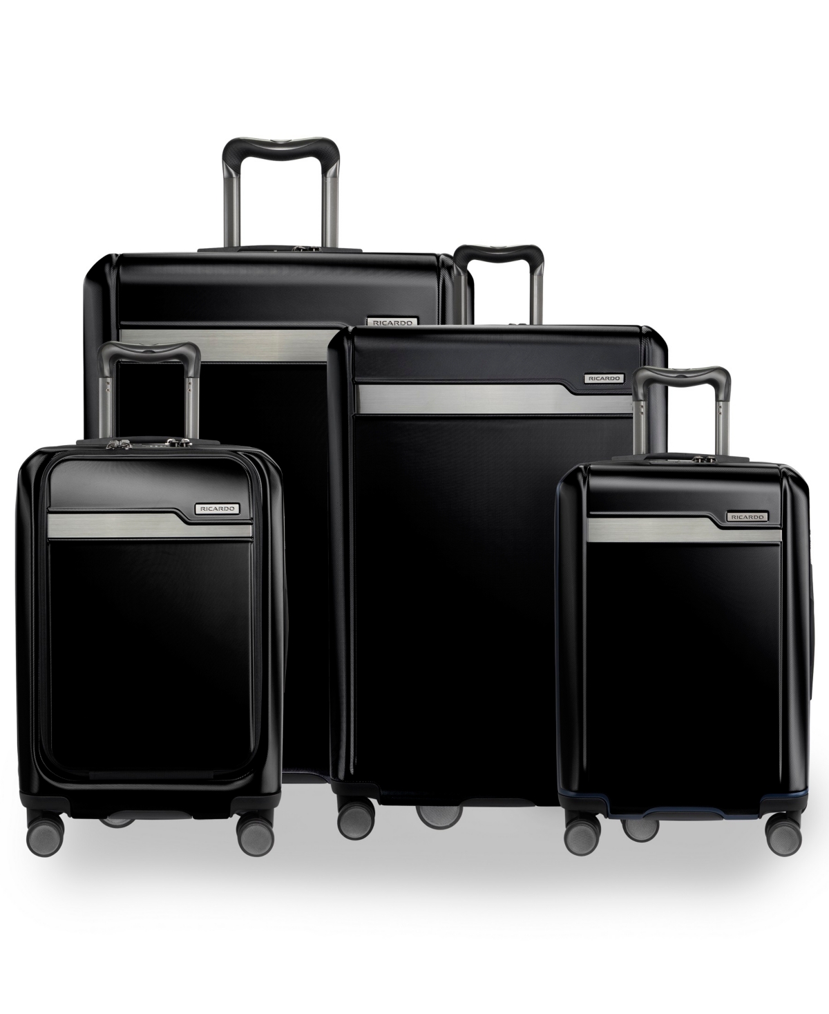 Ricardo Palm Springs 21" Fast Access Front Pocket Carry-on Luggage In Onyx