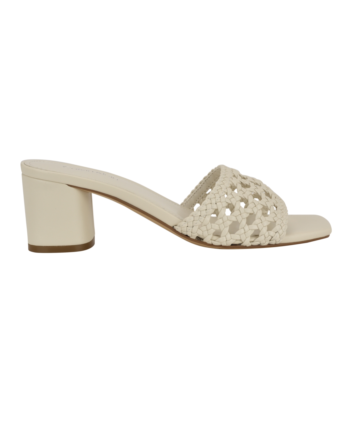 Calvin Klein Brianny Sandal In Ivory