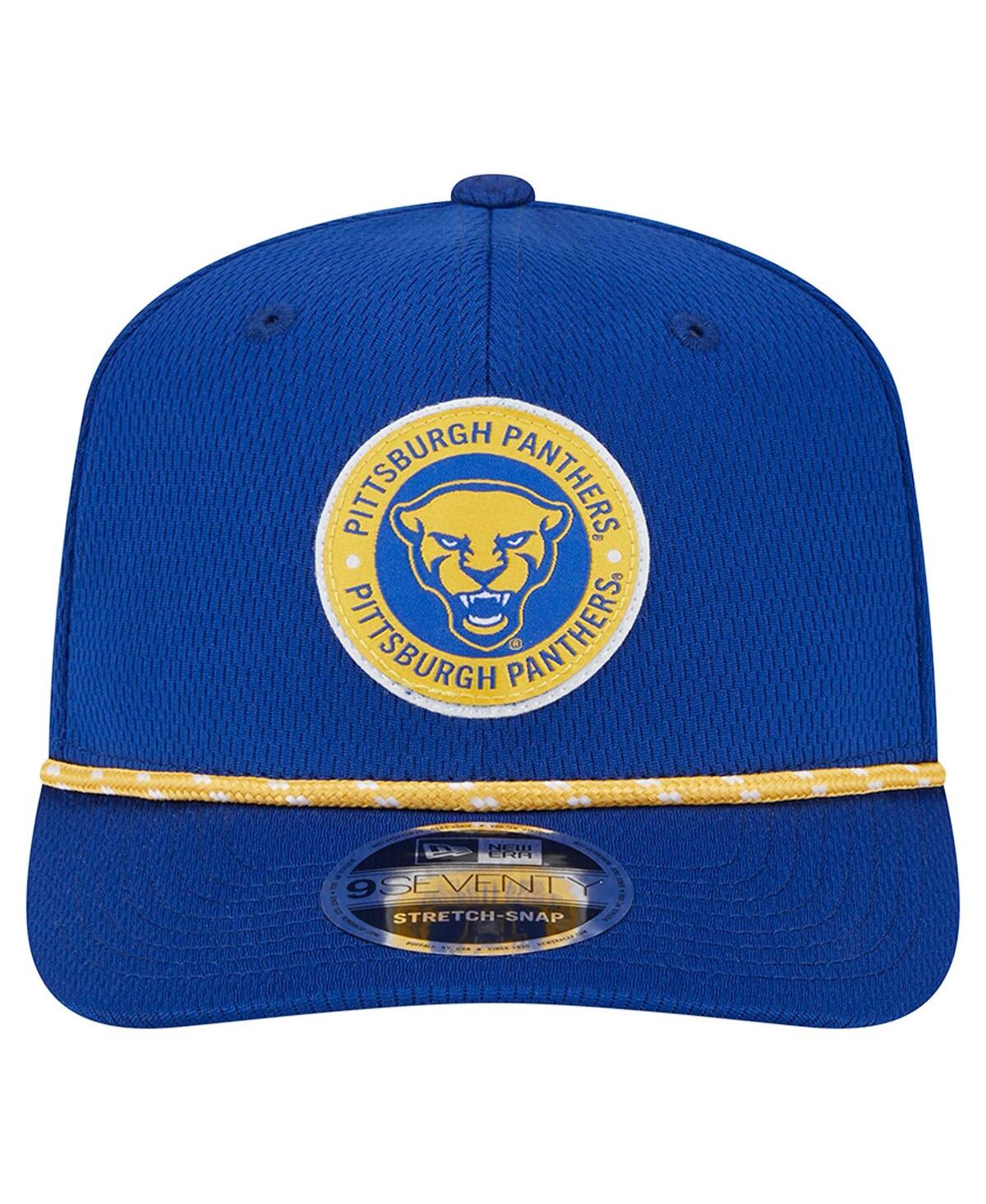 New Era Men's Blue Pitt Panthers Coolera 9seventy Rope Stretch-snap Hat In Blue