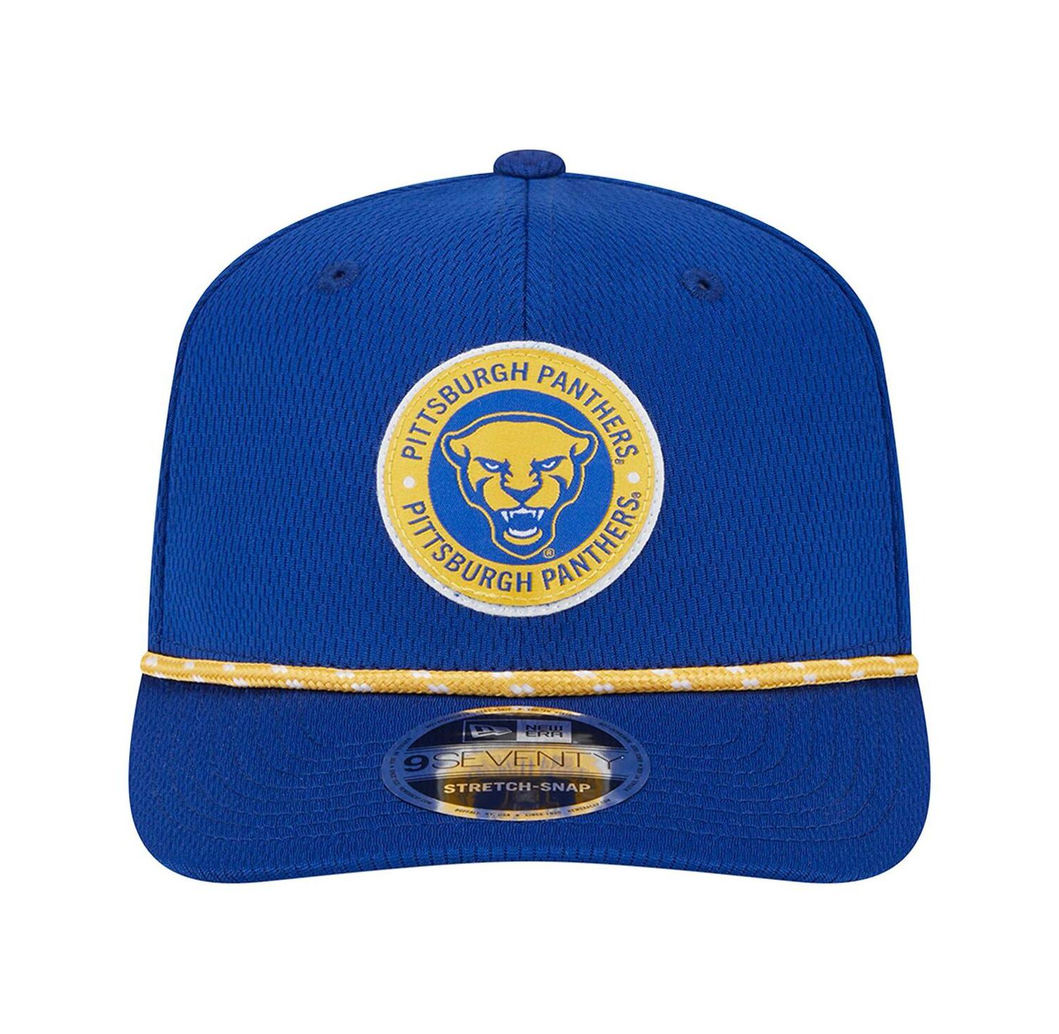 Men's Blue Pitt Panthers COOLERA 9SEVENTY Rope Stretch-Snap Hat