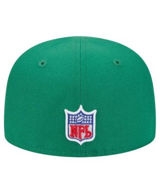 Big Boys and Girls Kelly Green Philadelphia Eagles Main 59FIFTY Fitted Hat