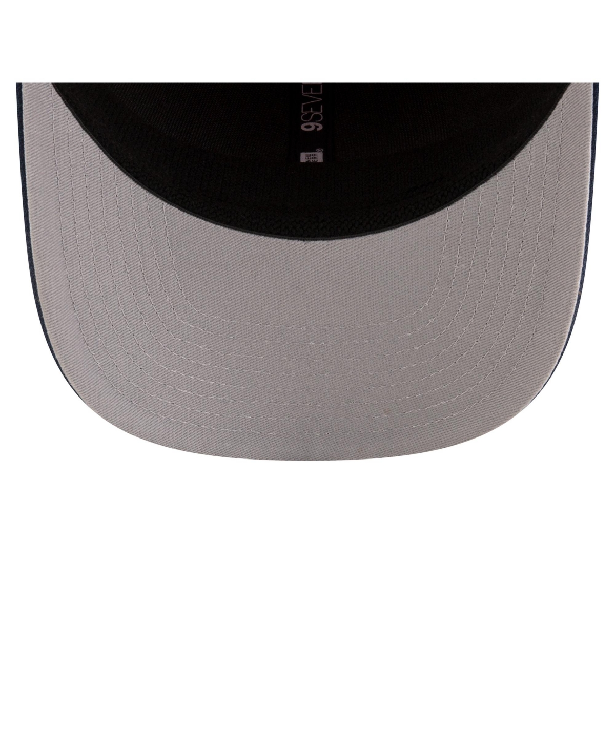 NEW ERA MEN'S NAVY/RED WASHINGTON WIZARDS STATEMENT EDITION JERSEY HOOK 9SEVENTY STRETCH-SNAP HAT 