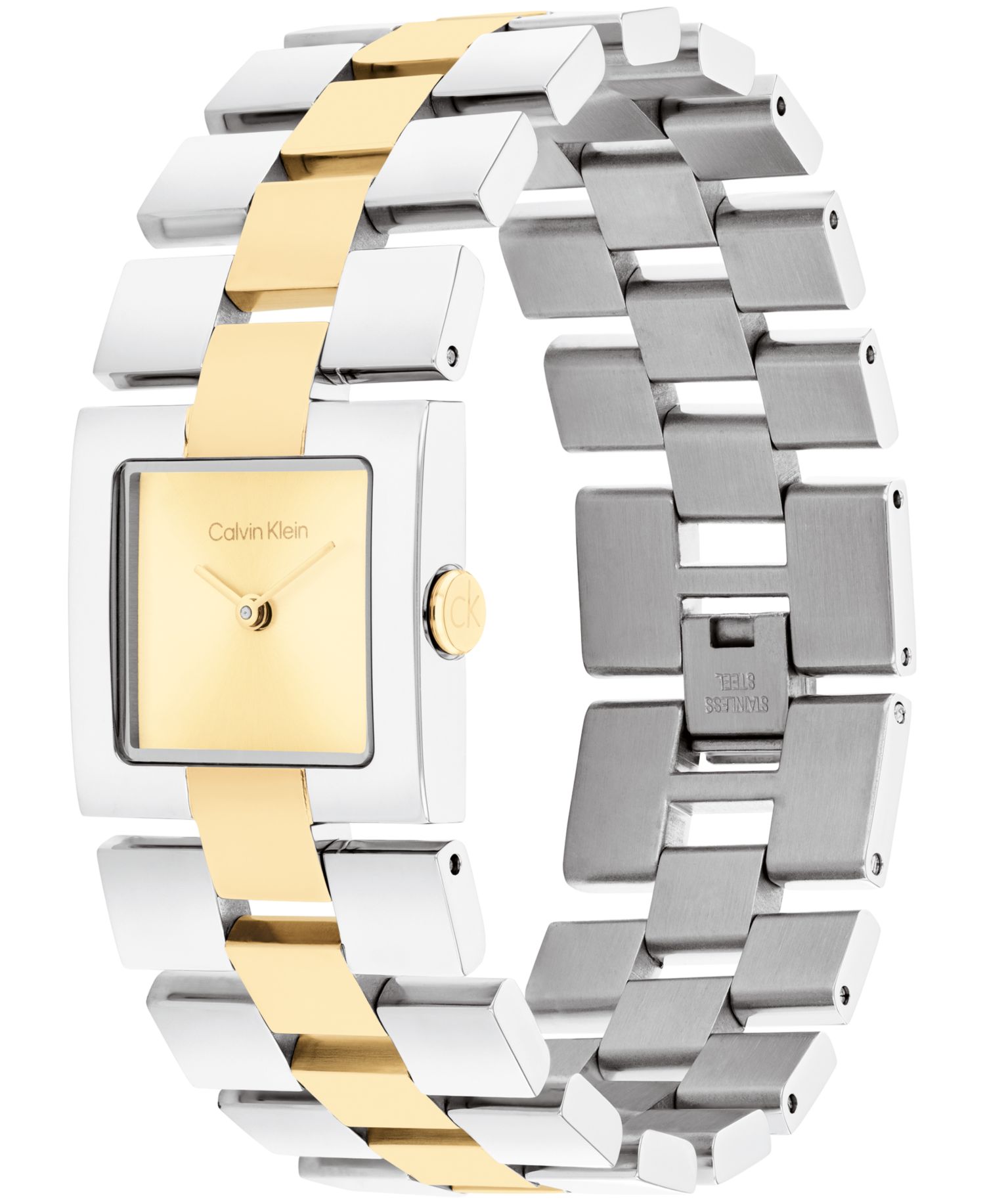 Women's CK Meridian Two-Tone Stainless Steel Bracelet Watch, 22mm