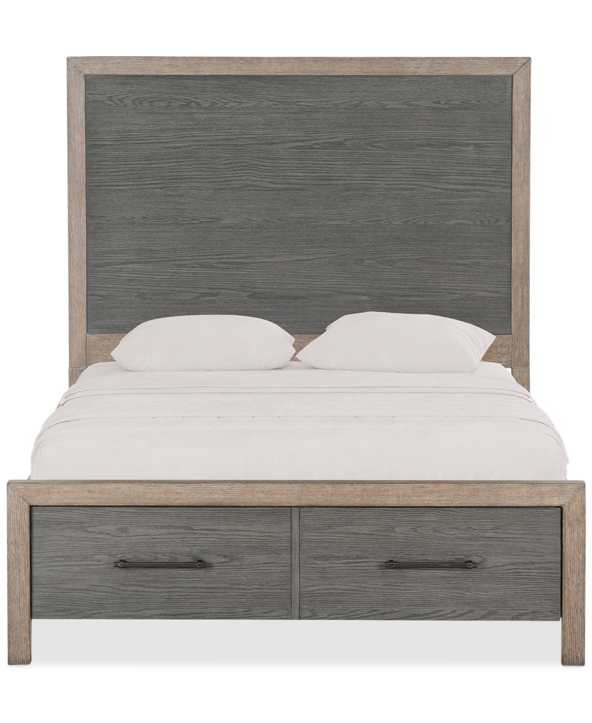 Macy's Portmore Full Panel Storage Bed (with Soft Close Drawers), Created For  In No Color
