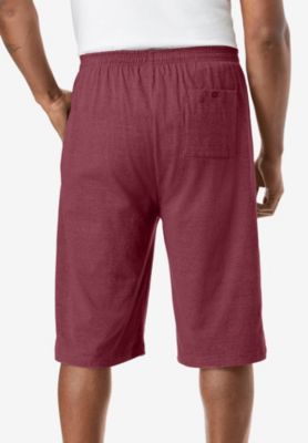 Big & Tall Lightweight Longer Length Jersey Shorts