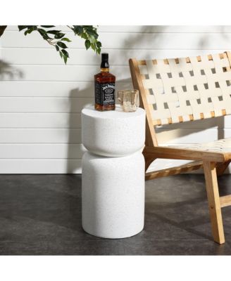 Round MgO Indoor/Outdoor Use Side Table