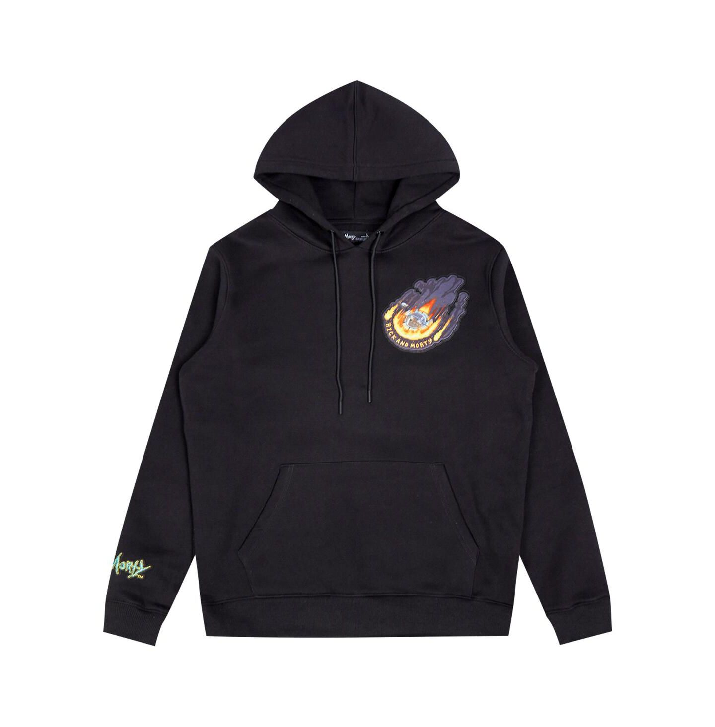 Мужское худи Freeze Max Black Rick And Morty Every Rick Pullover — фото 4