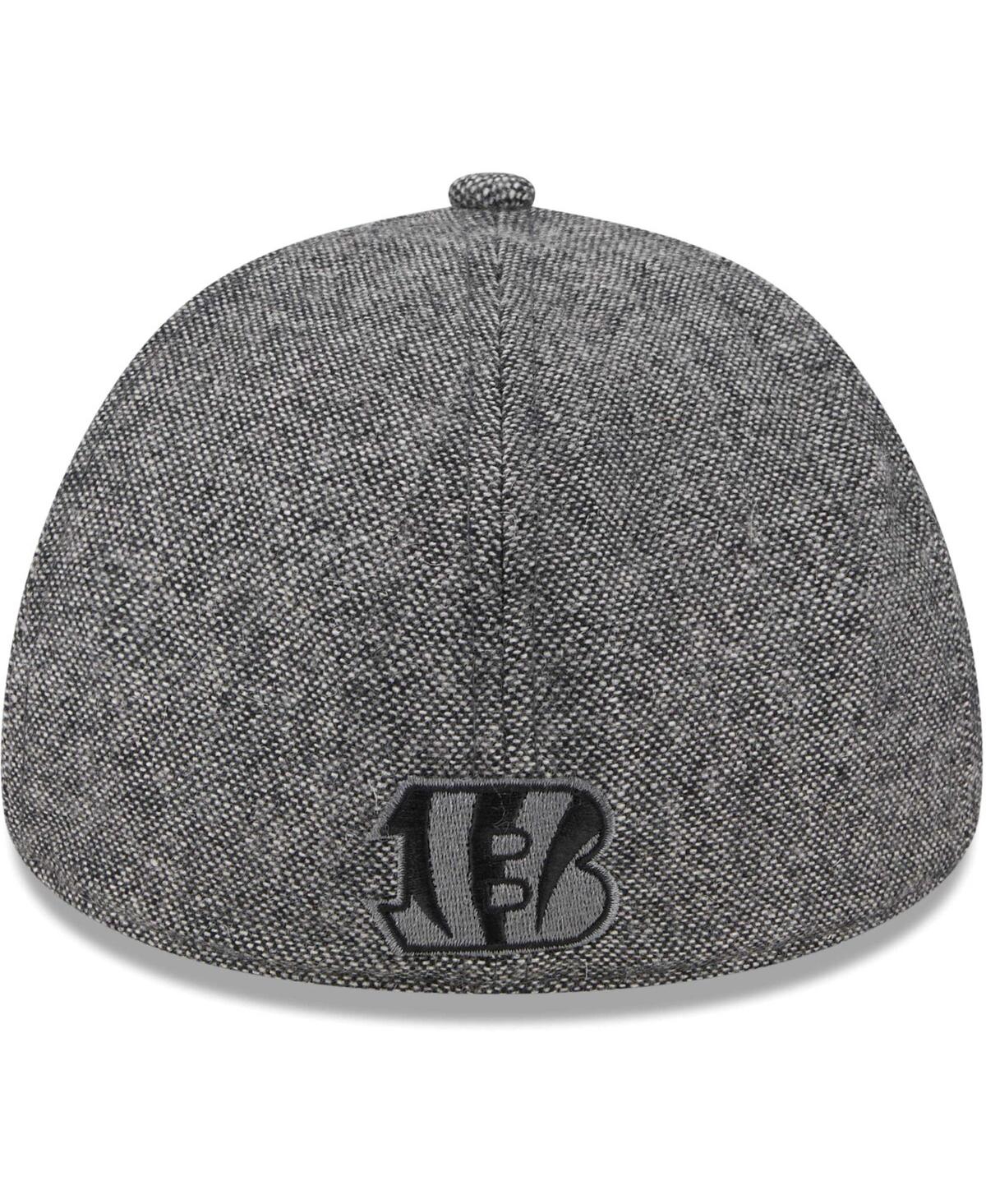 New Era Black Washington Commanders Peaky Duckbill Fitted Hat In Gray