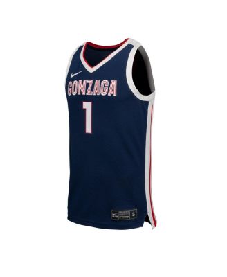 Men's Navy Gonzaga Bulldogs Replica Basketball Jersey