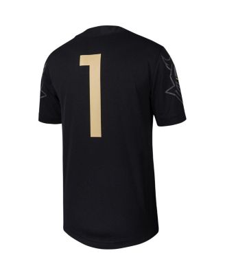 Men's 1 Black UCF Knights Untouchable Replica Football Jersey