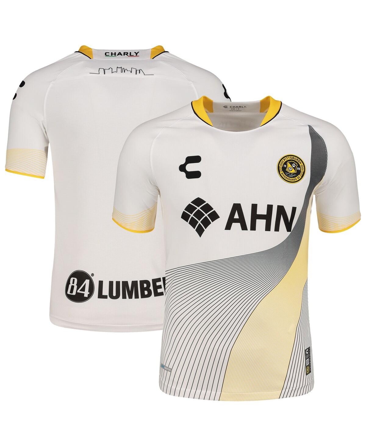 Men's White Pittsburgh Riverhounds Sc Third Authentic Jersey - White
