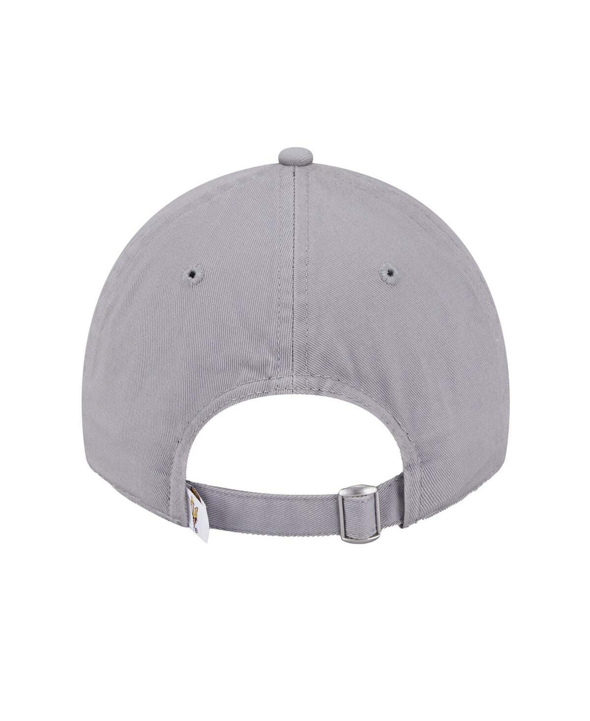 New Era Women's Gray Arizona State Sun Devils Logo 9twenty Adjustable Hat In Gray