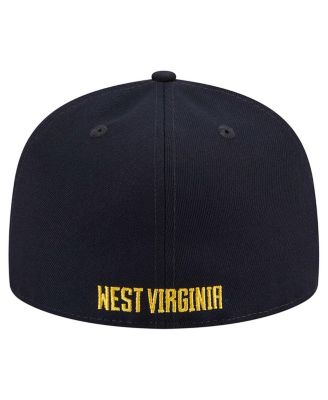 Men's Navy West Virginia Mountaineers 59FIFTY Fitted Hat