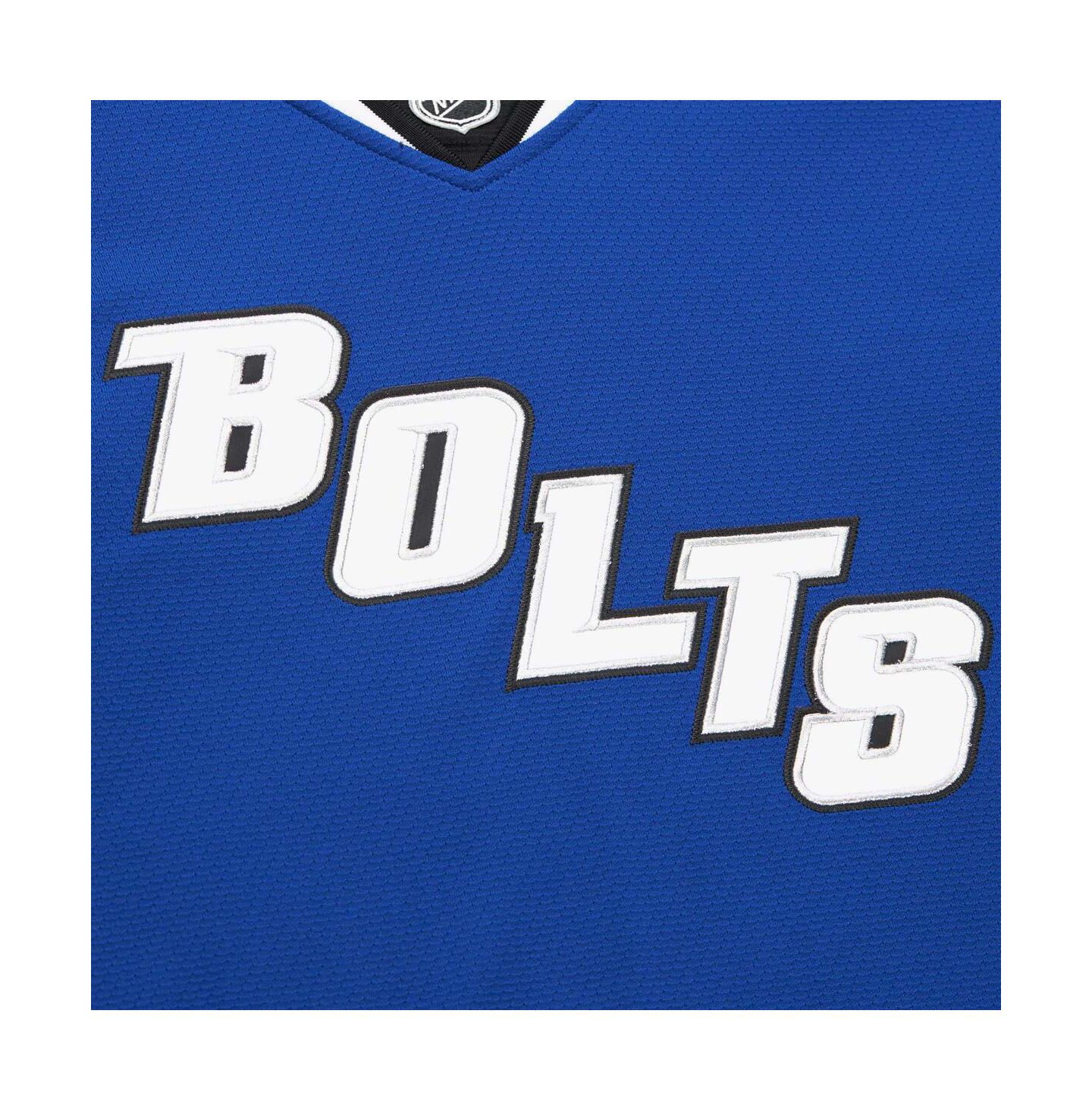 Мужской топ Mitchell & Ness Nikita Kucherov Blue Tampa Bay Lightning 2013-14 Power Play Jersey — фото 5