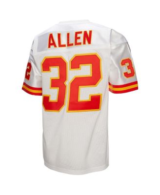 Men's Marcus Allen White Kansas City Chiefs 1994 Authentic Throwback Retired Player Jersey