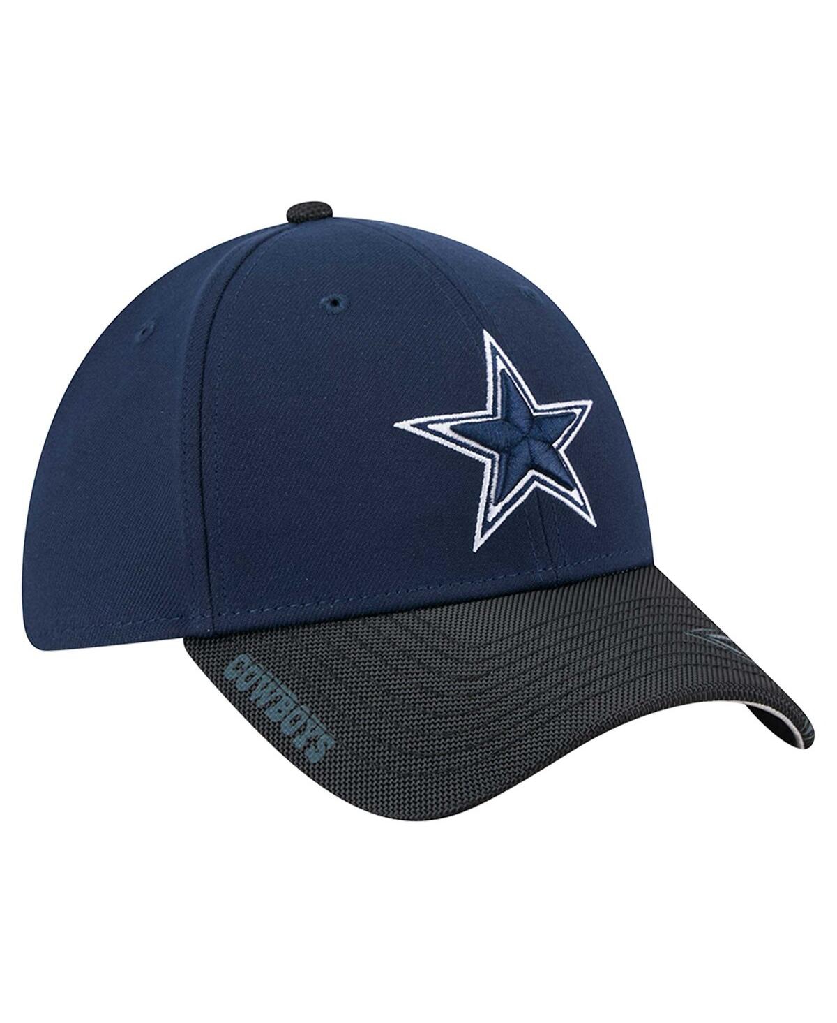 NEW ERA MEN'S NAVY DALLAS COWBOYS HIT 39THIRTY FLEX HAT