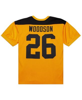 Men's Rod Woodson Gold Pittsburgh Steelers 1994 Authentic Throwback Retired Player Jersey