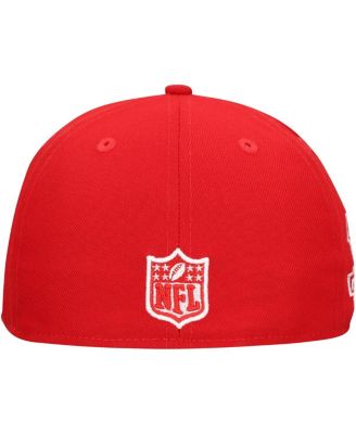 Men's Red Houston Texans Main Patch 59FIFTY Fitted Hat