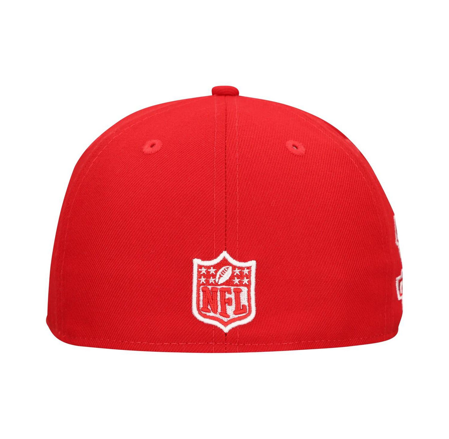 Men's Red Houston Texans Main Patch 59FIFTY Fitted Hat