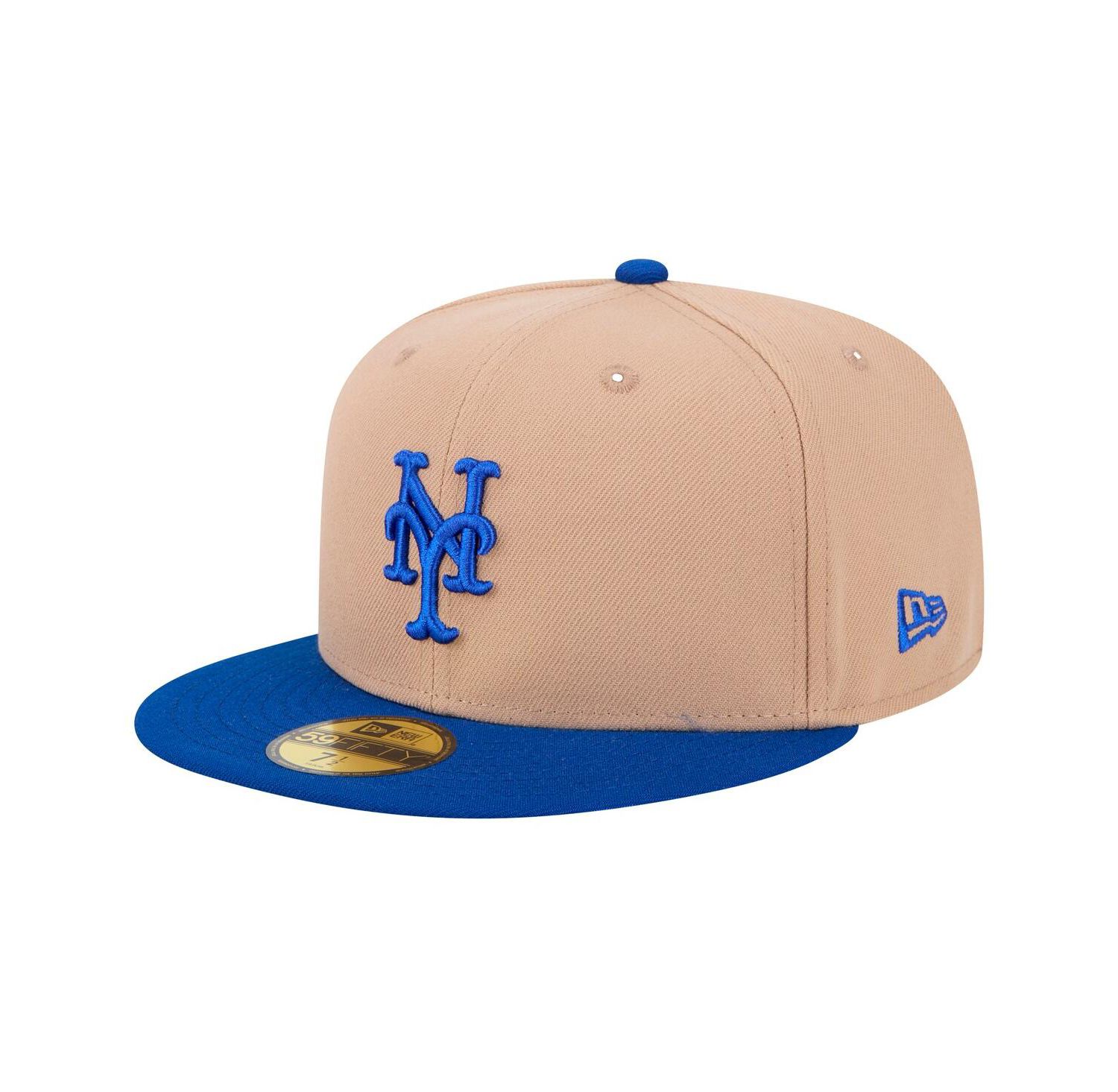 Men's Khaki New York Mets 59FIFTY Fitted Hat