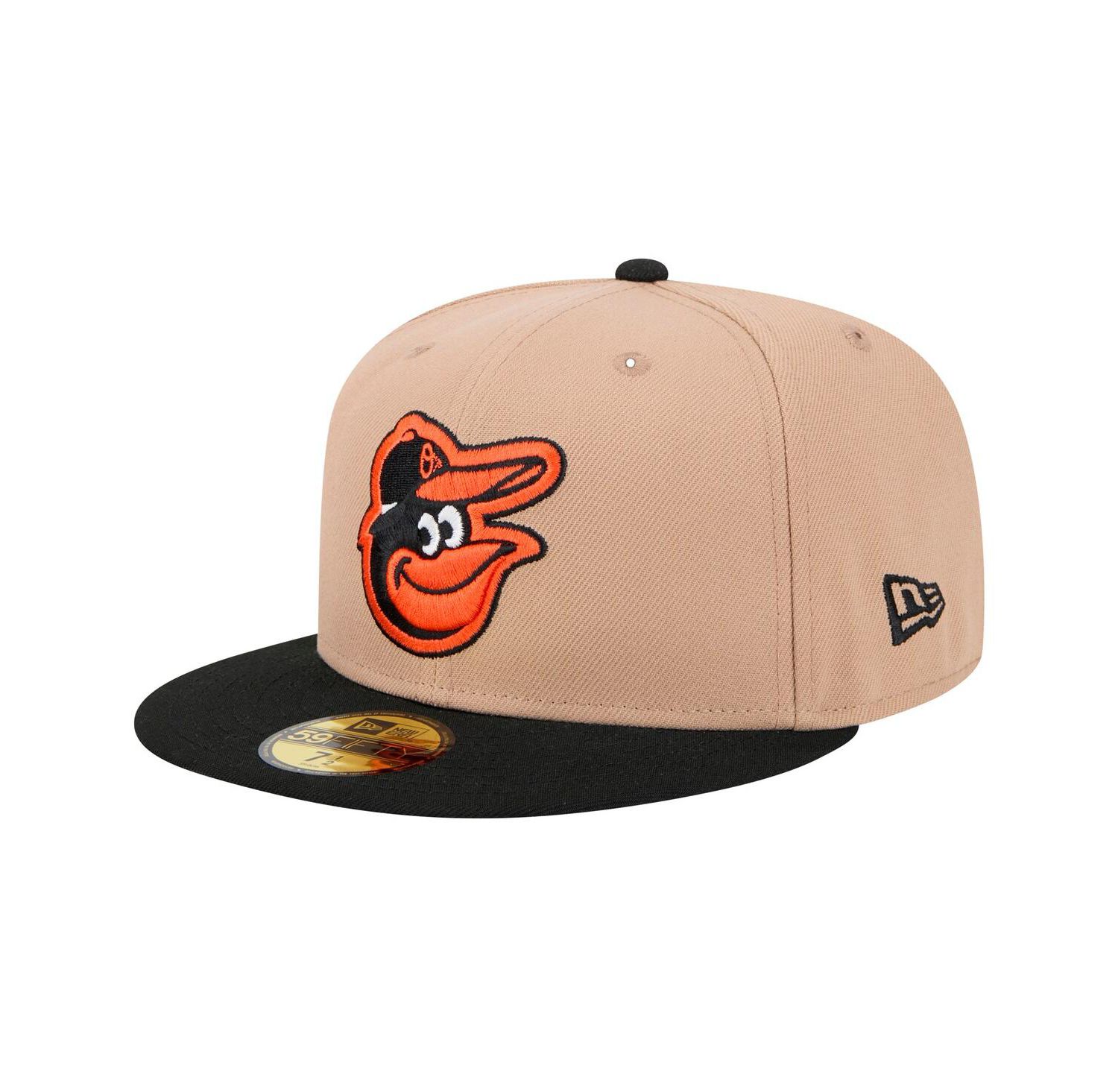 Men's Khaki Baltimore Orioles 59FIFTY Fitted Hat