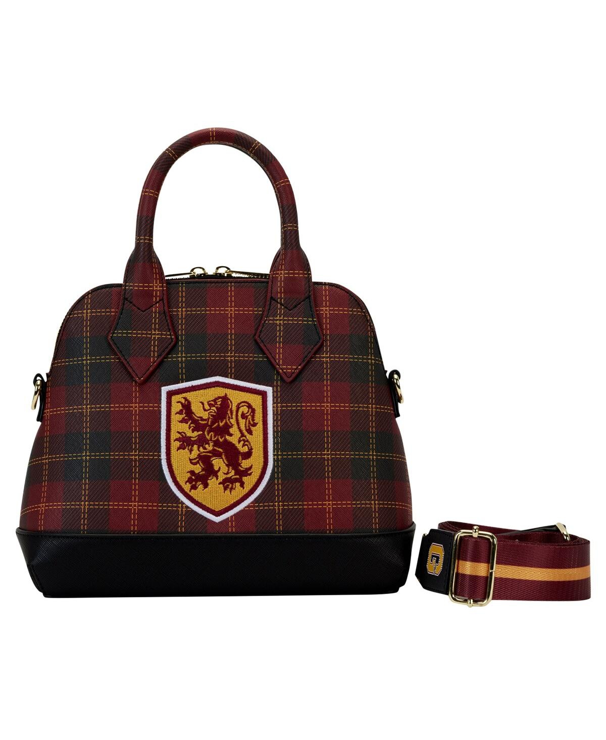 Harry Potter Gryffindor Varsity Plaid Crossbody Bag - Red