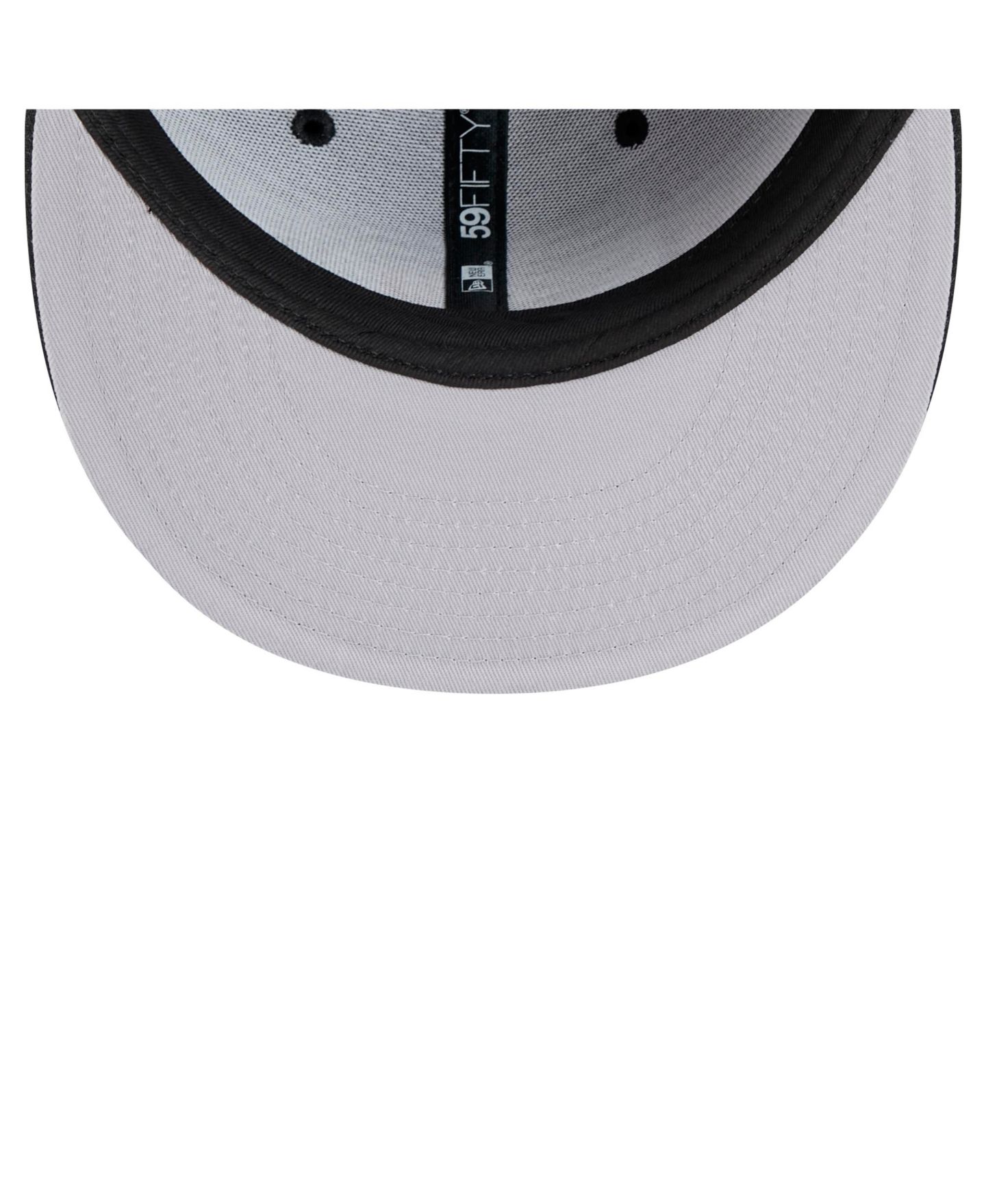 Мужская кепка New Era Black Philadelphia Flyers Core 59FIFTY Fitted Hat — фото 5