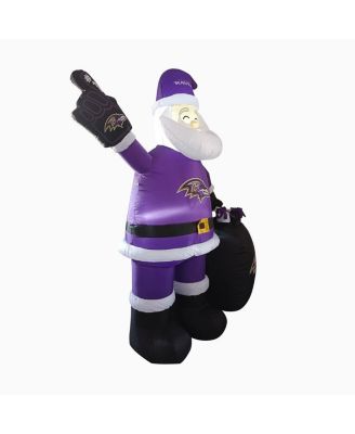 Baltimore Ravens 7' Inflatable Santa