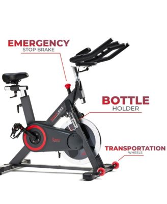 Premium Indoor Cycling Smart Stationary Bike with Exclusive SunnyFit App Enhanced Connectivity