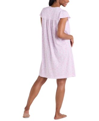 Women's Printed Pintucked Nightgown