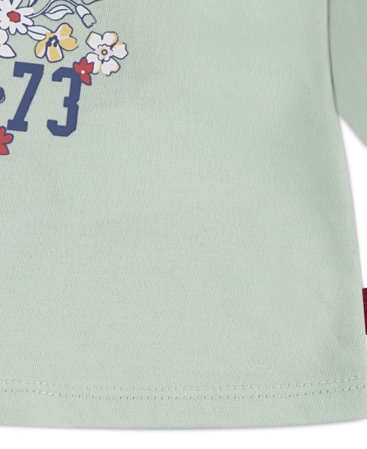 Levi's Baby Girls 2-pc. Flutter-sleeve Top & Jean Shorts Set In Blue