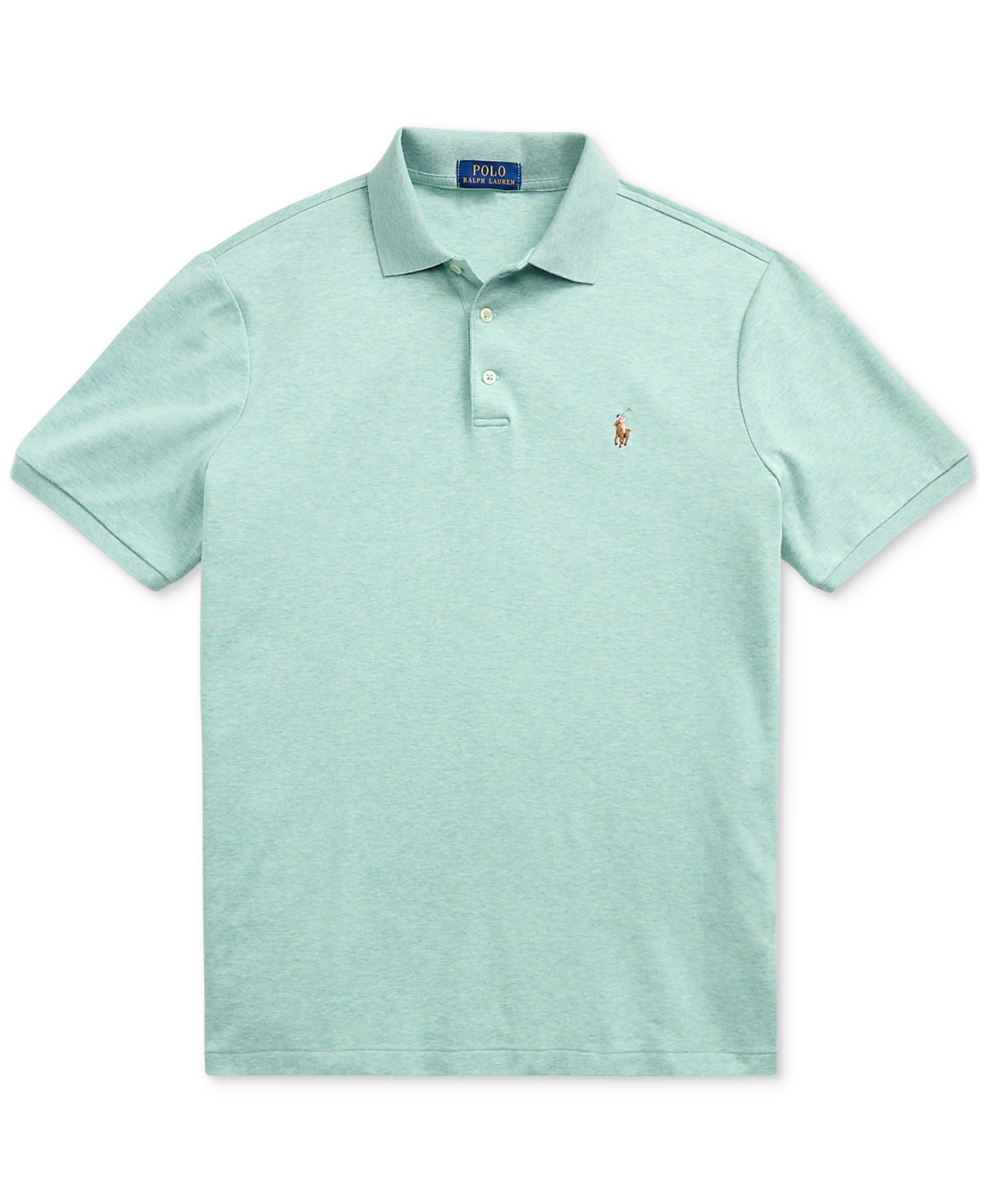 Polo Ralph Lauren Custom Slim Fit Printed Mesh Polo Shirt