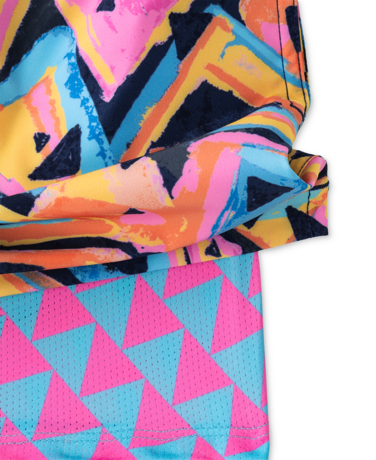 Chubbies Big Boys The Exploding Nacho Swim Trunks In Brght Pink
