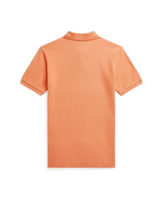 Big Boys Classic Fit Cotton Mesh Polo Shirt