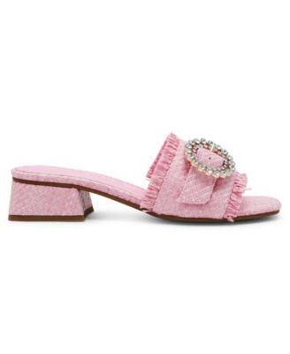 Women's Nahla Embellished Buckle Block Heel Dress Sandals