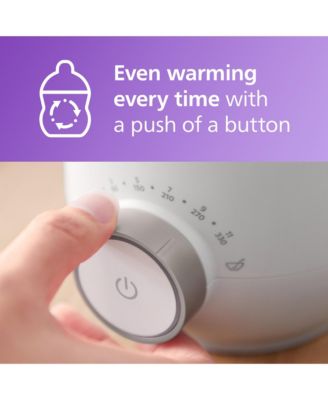 Fast Baby Bottle Warmer with Smart Temperature Control and Automatic Shut-Off
