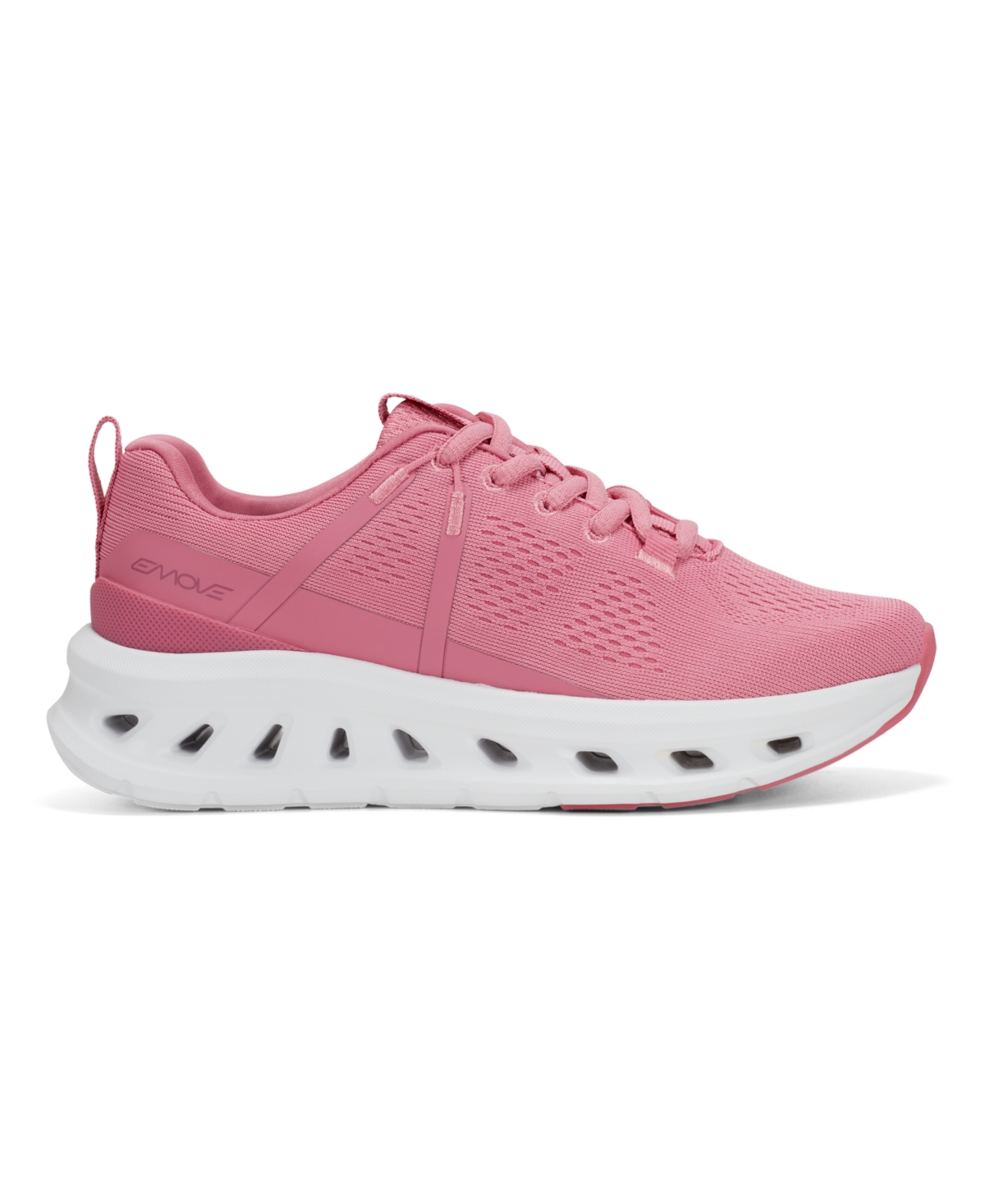 Shop Easy Spirit Women's Rowan Emove Lace-up Sneakers In Pink Rose