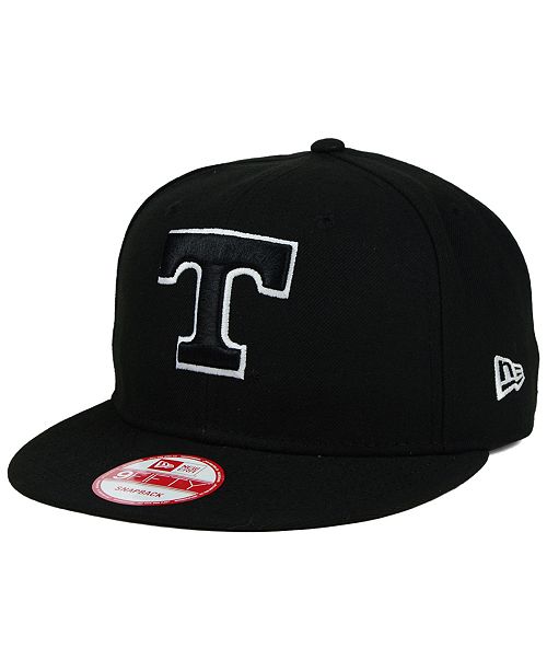 New Era Tennessee Volunteers Black White 9fifty Snapback Cap Reviews Sports Fan Shop By Lids Men Macy S