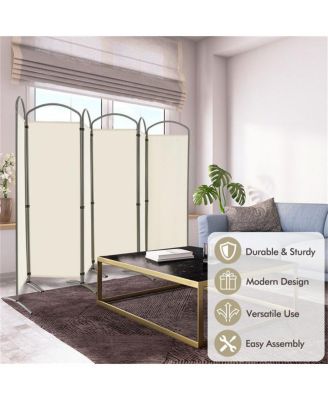 6-Panel Privacy Screen for Stylish Room Division and Enhanced Privacy