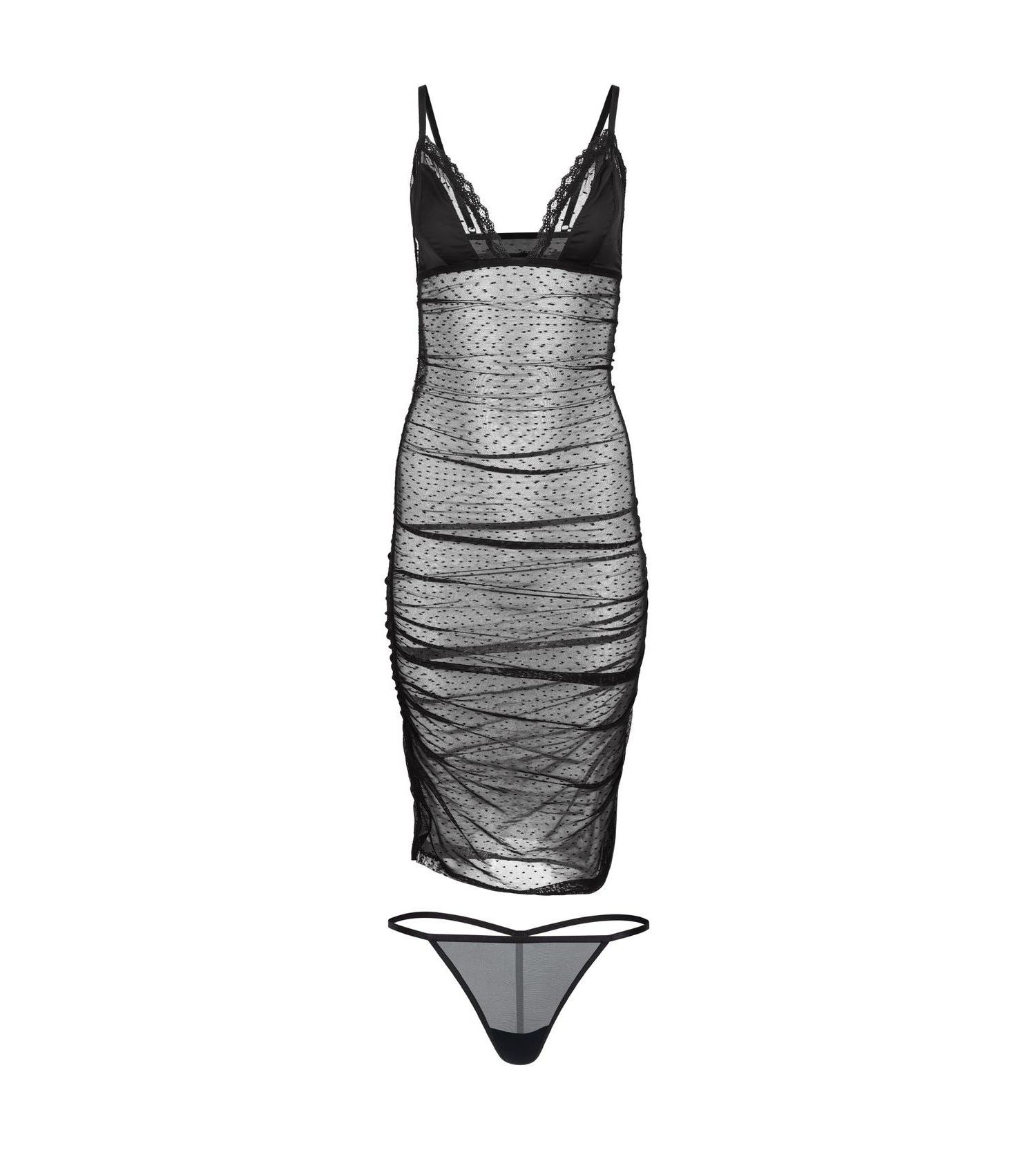 Women's Marietta Bodycon Slip & G-String Set Lingerie