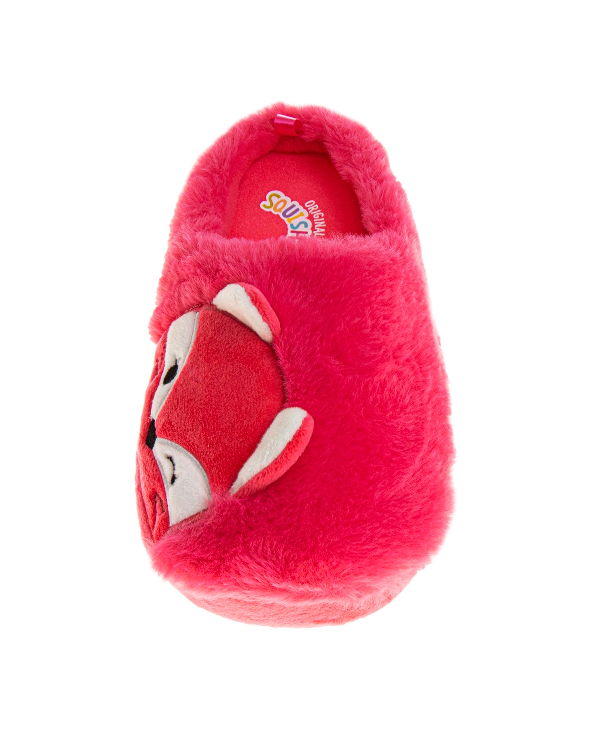 Squishmallows Little And Big Girls Fifi The Fox House Slippers In Pink