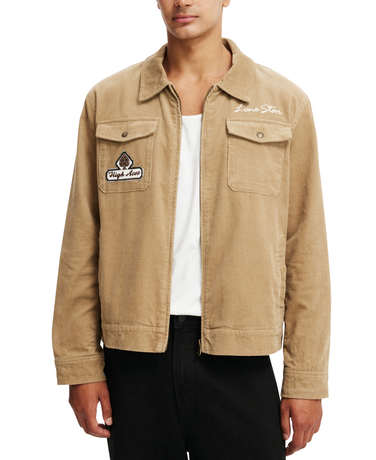 Shop Cotton On Men's Garage Jacket In Desert