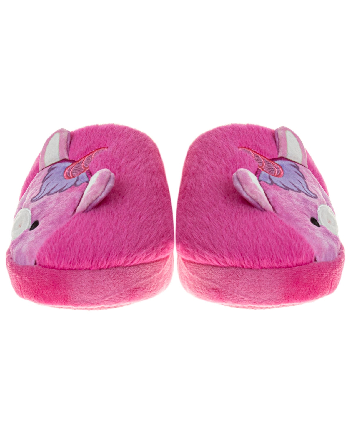 Squishmallows Squishmallow Girls Lola The Unicorn Slippers In Pink