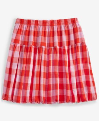 Little & Big Girls Gingham Bubble Skirt, Exclusively at Macy's 
