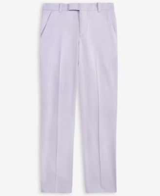 Slim Fit Big Boys Stretch Tick Weave Pants