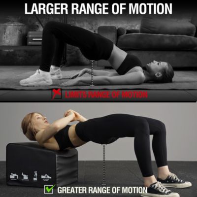 Hip Thrust Bench, Hip Thrust Machine at Home for Glute Bridge, Multi-Functional Hip Thrust Box with Non-Slip, Glute Workout Equipment, 700LB Load Capacity, Core & Ab Strength Training