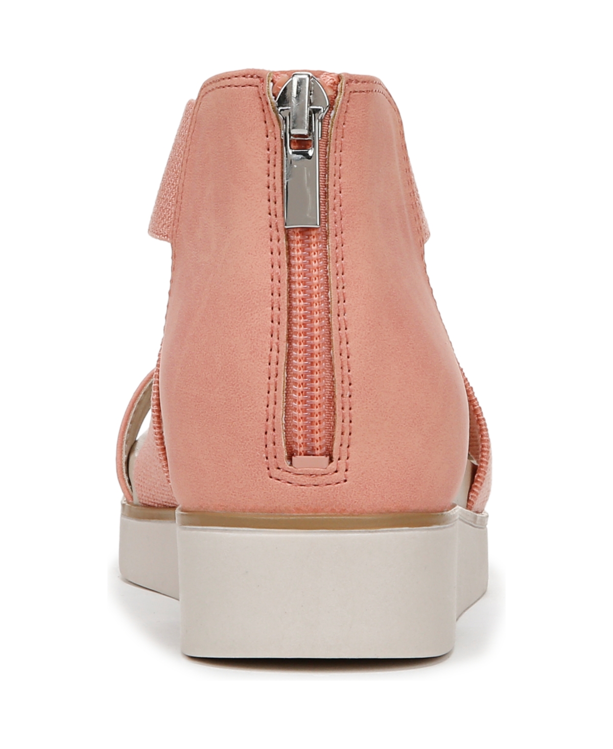 Shop Lifestride Women's Giselle Sport Platfform Sandals In Coral Pink Faux Leather